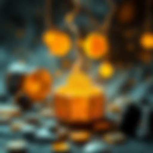 Conceptual illustration of honeypot crypto schemes highlighting deception and risk