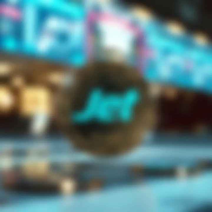 Infographic depicting economic variables affecting Jet Token