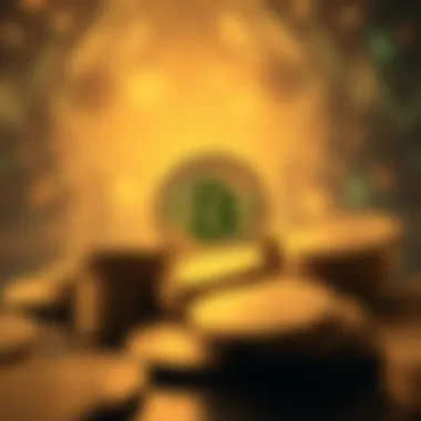 Cryptocurrency collateral graphic