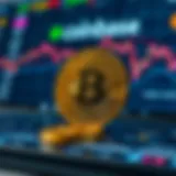 Cryptocurrency ownership concept on an exchange