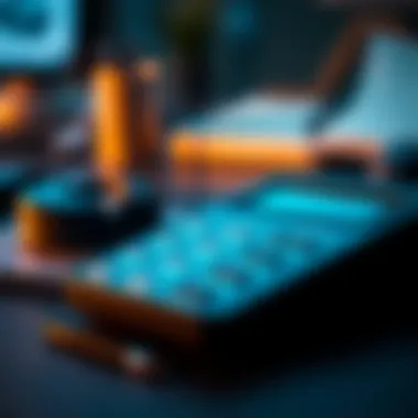 Calculator showcasing APR calculation examples