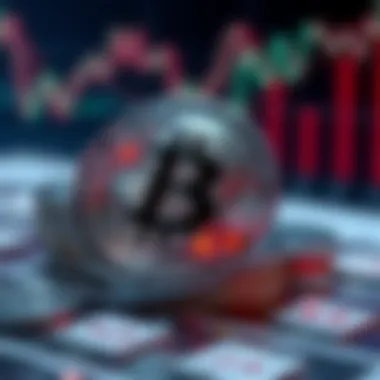 Illustration of fluctuating exchange rates impact on investments