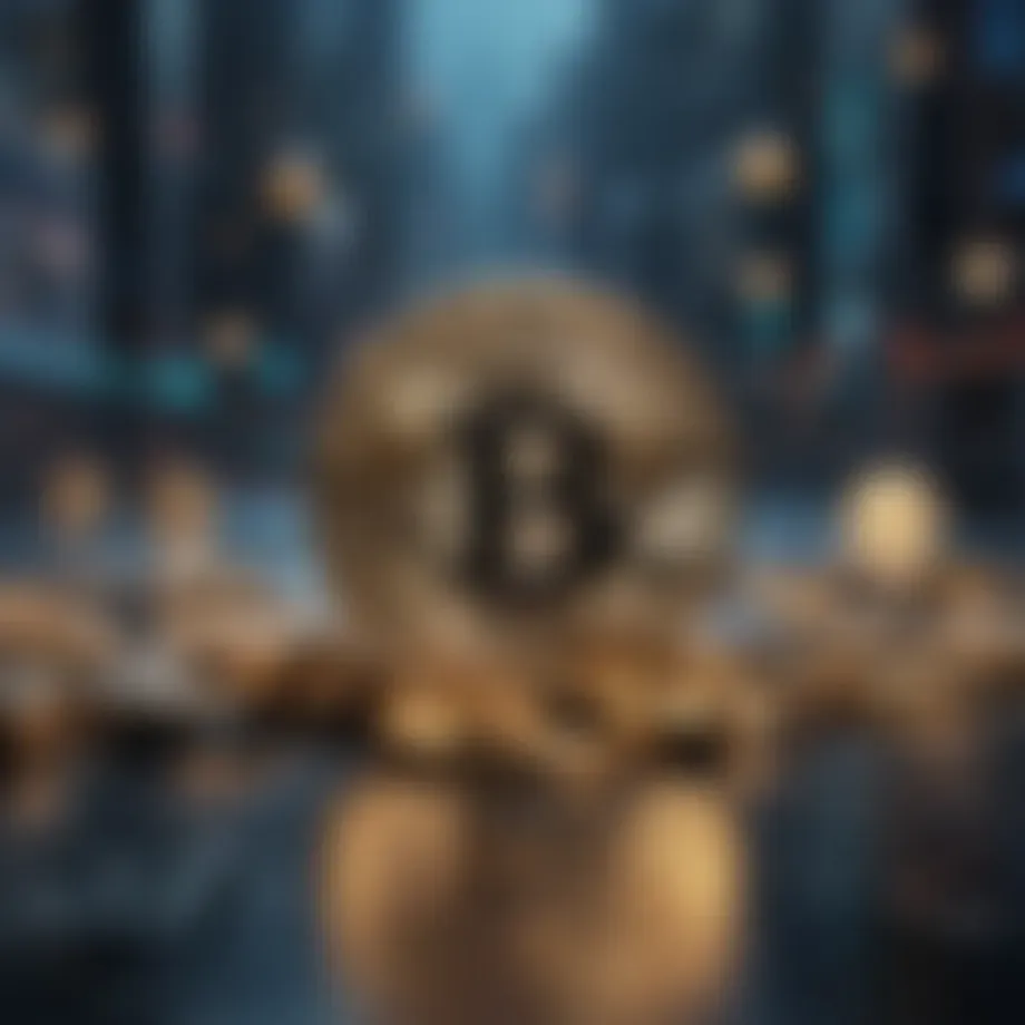 A conceptual illustration of blockchain technology