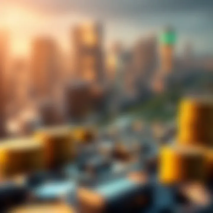 Investment Strategies in DeFi Infographic showcasing investment strategies in DeFi