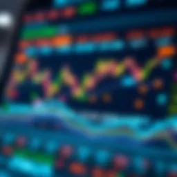 A visual representation of DeFi company stock performance metrics