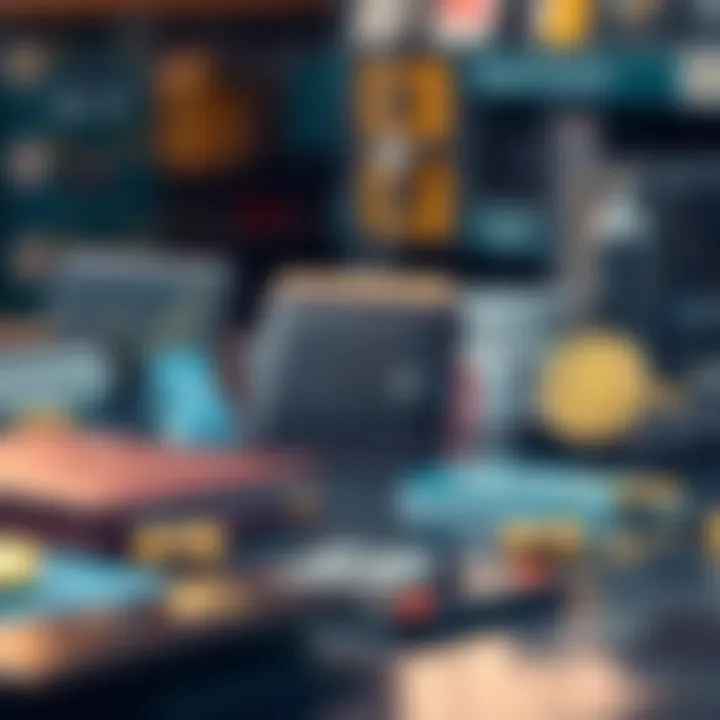 Types of Wallet Applications Illustration of various types of wallet applications and their features