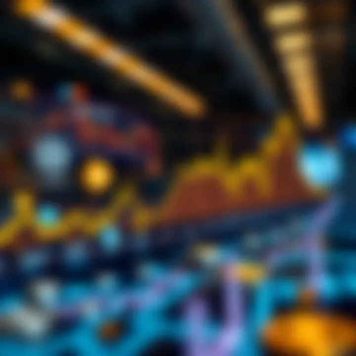 Graph illustrating cryptocurrency market trends in the USA