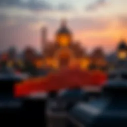 Graph depicting USD to INR exchange rate fluctuations over time