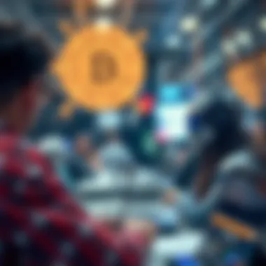 Graphic showcasing user experiences with crypto robo-advisors