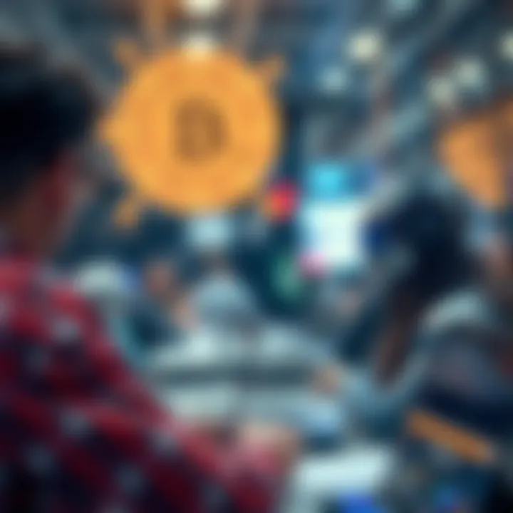 Graphic showcasing user experiences with crypto robo-advisors