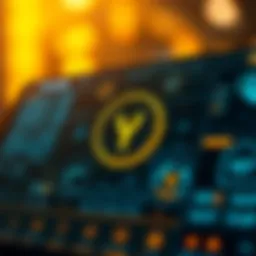 Secure digital wallet interface showcasing Yuan Chain Coin management tools